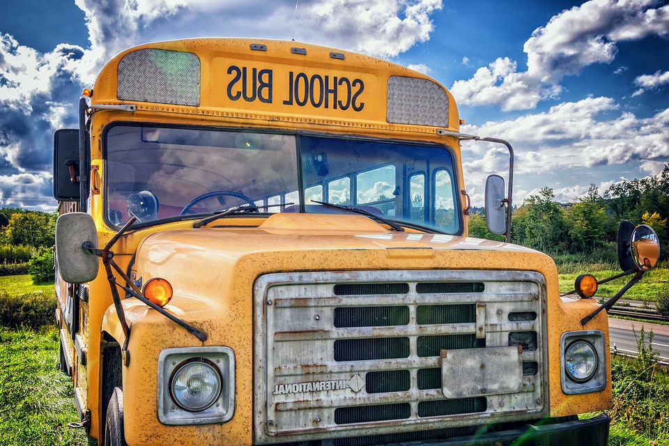 Automobile bus conveyance