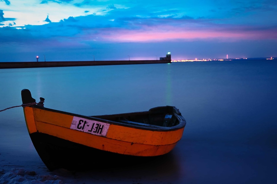 Beach beautiful photo boat