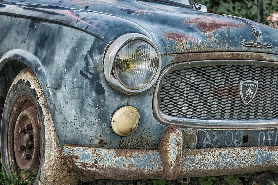 Antique automobile beautiful photo