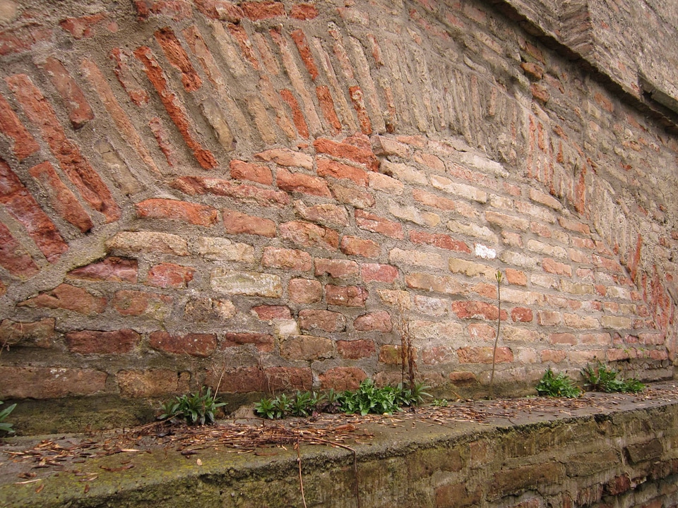 Architecture brick old