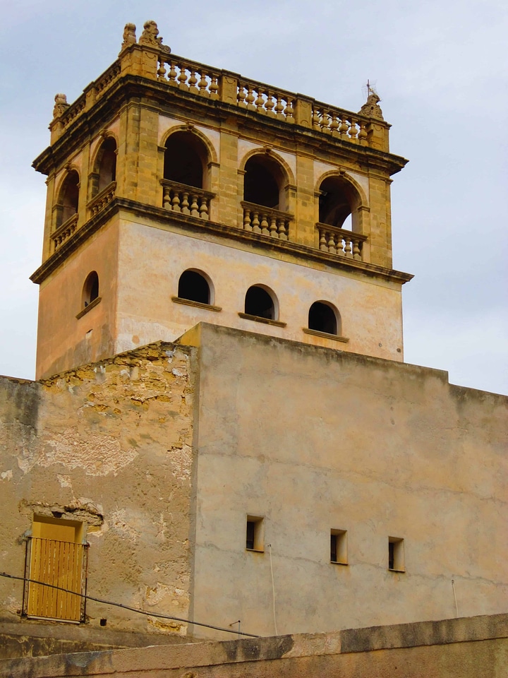Ancient architecture blue sky