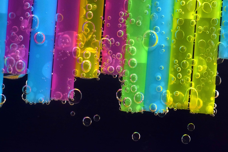 Beautiful Photo bubble colorful