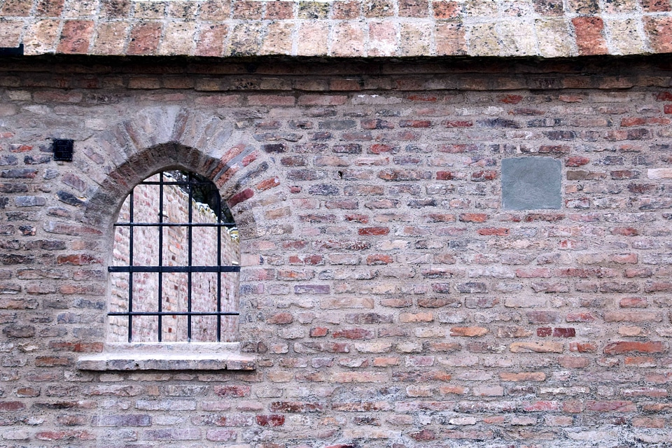 Architecture brick concrete