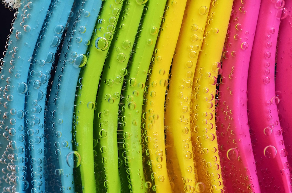 Color colorful macro