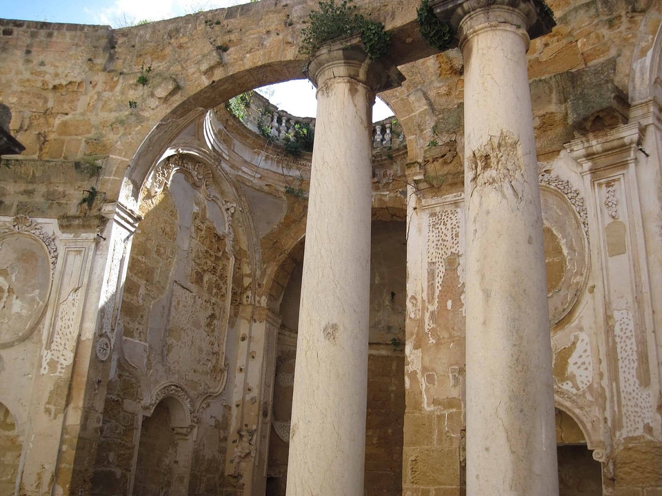 Ancient antique architecture