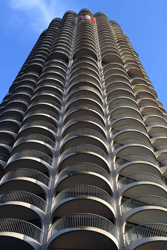 Architecture balcony city