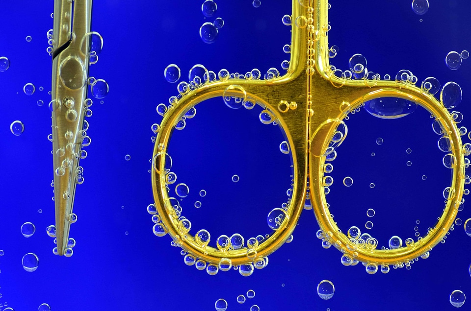 Bubble gold liquid