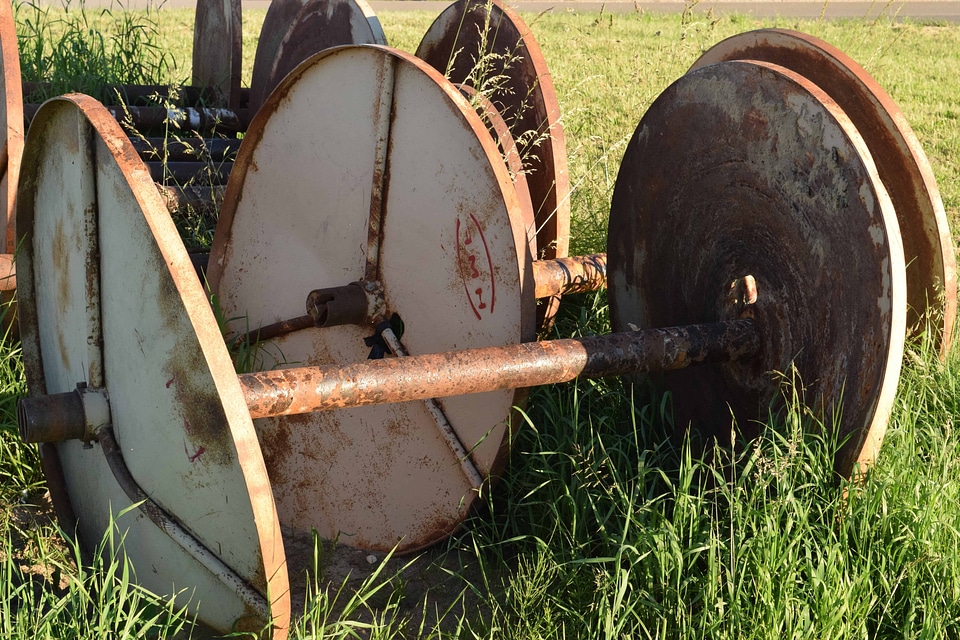 Abandoned agriculture antique