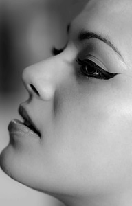 Attractive beautiful black