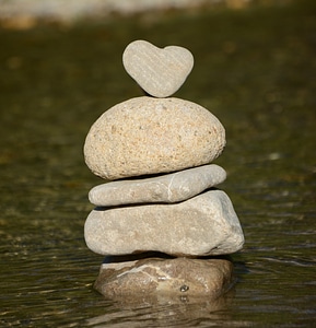 Nature balance stones photo