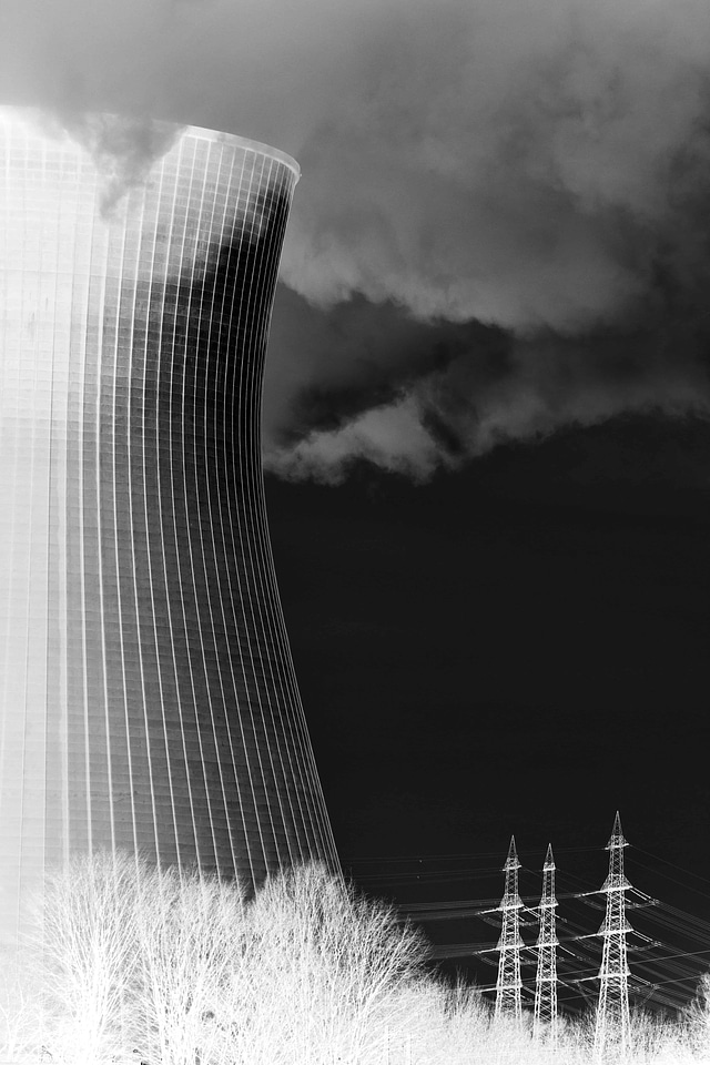 Architecture black black and white photo