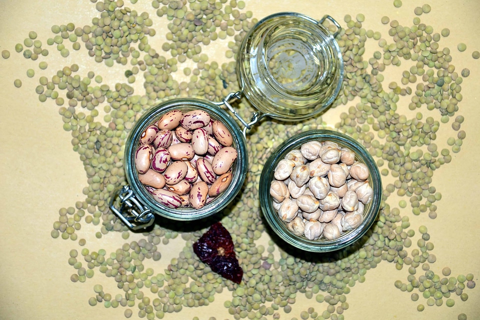 Beans bowl glass