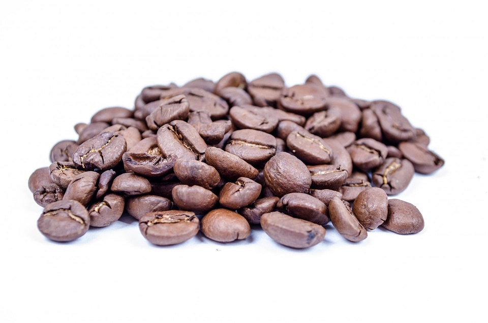 Cappuccino close-up isolated