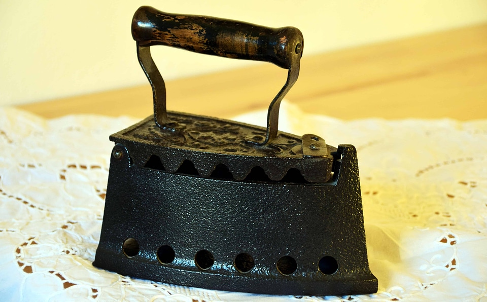 Antique appliance black
