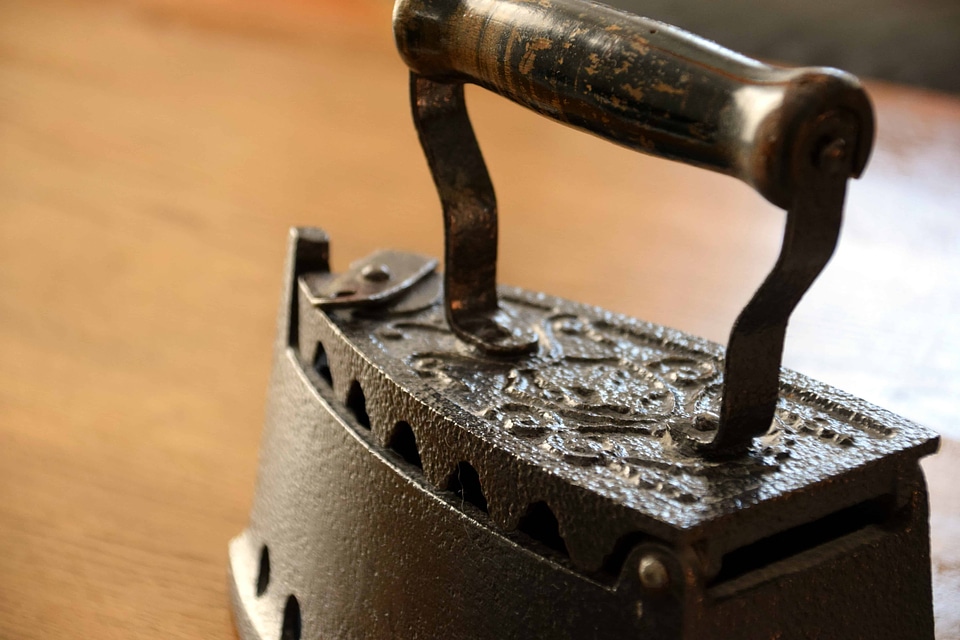 Antique appliance black