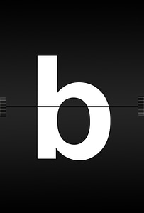 Journal font airport scoreboard