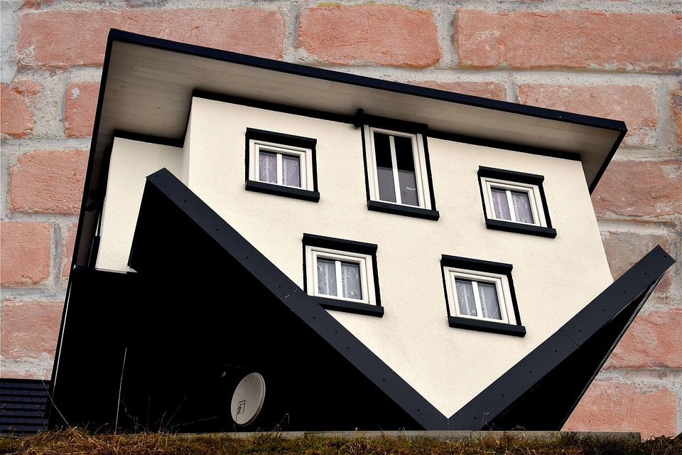 Architecture brick estate