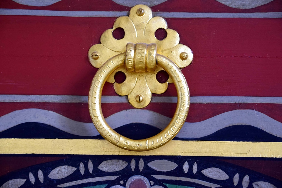 Colorful decoration detail