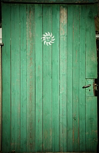 Front Door hardwood old