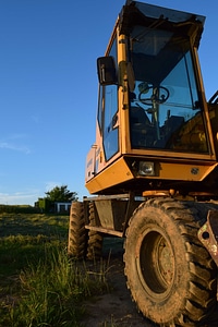 Bulldozer construction conveyance photo