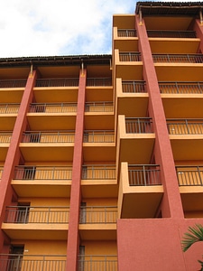 Orange construction modern