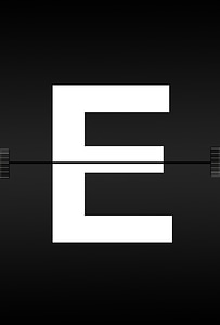 Journal font airport scoreboard