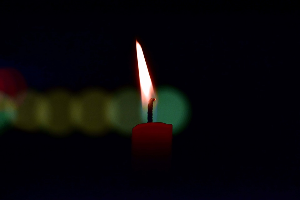 Candle candlelight dark