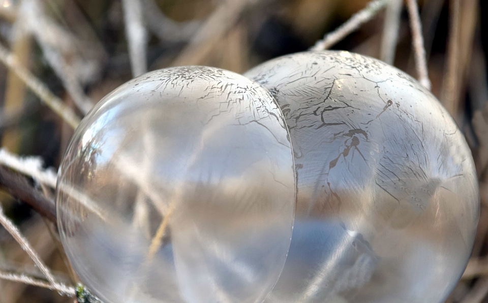 Ice landscape nature