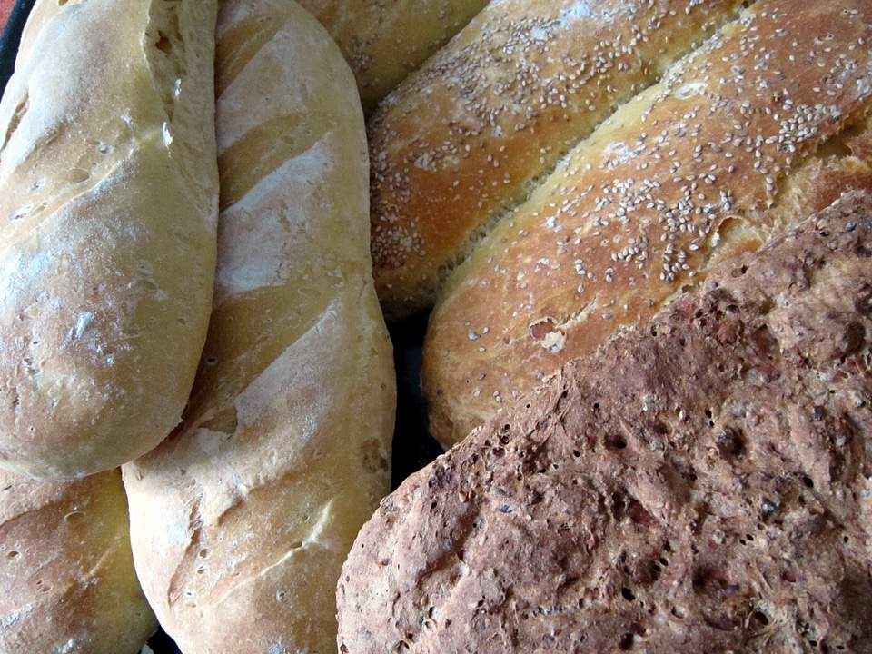 Bread breakfast calorie
