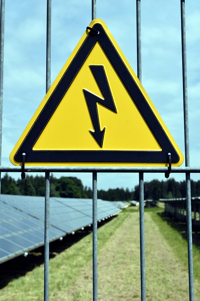 Danger daylight factory