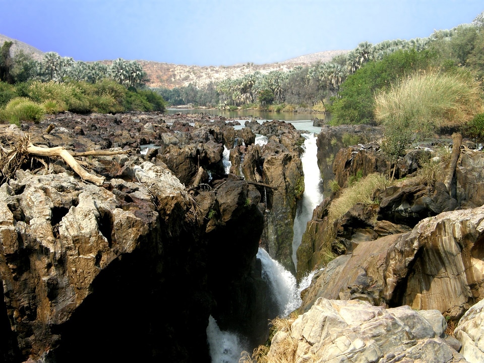 White water namibia splash photo