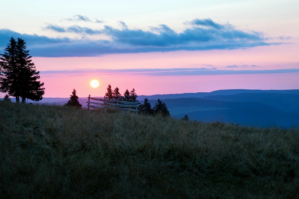 Dawn dusk evening