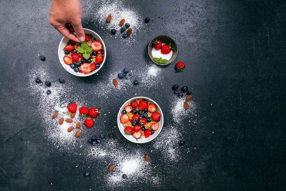Arm baking powder beautiful photo