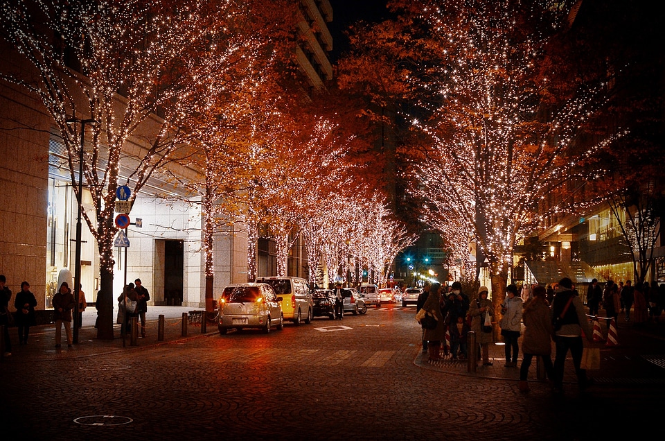 Ginza christmas illumination