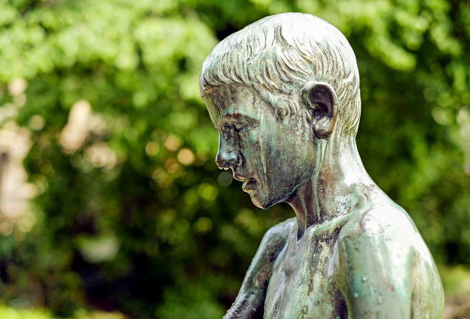 Art beautiful photo bronze