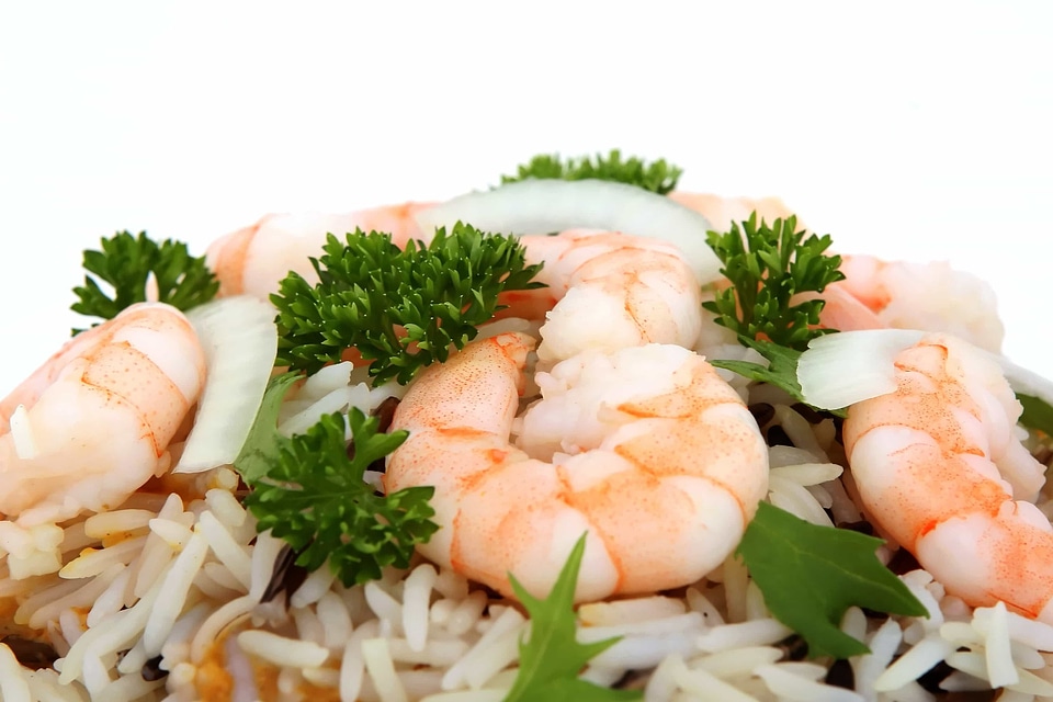 Appetizer calorie crab