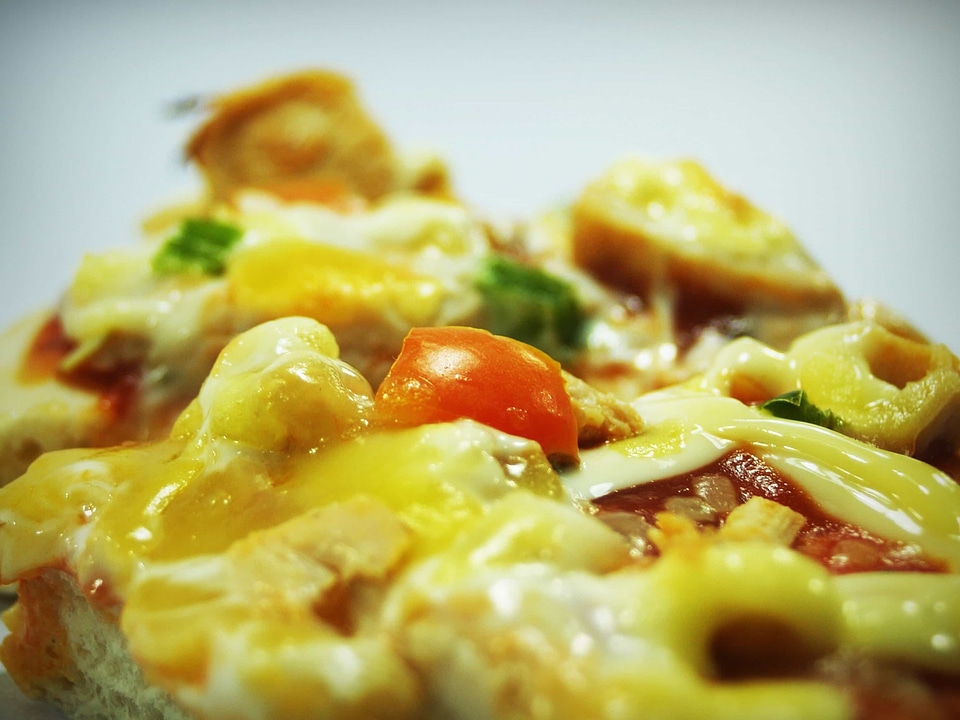 Bacon calorie cheese