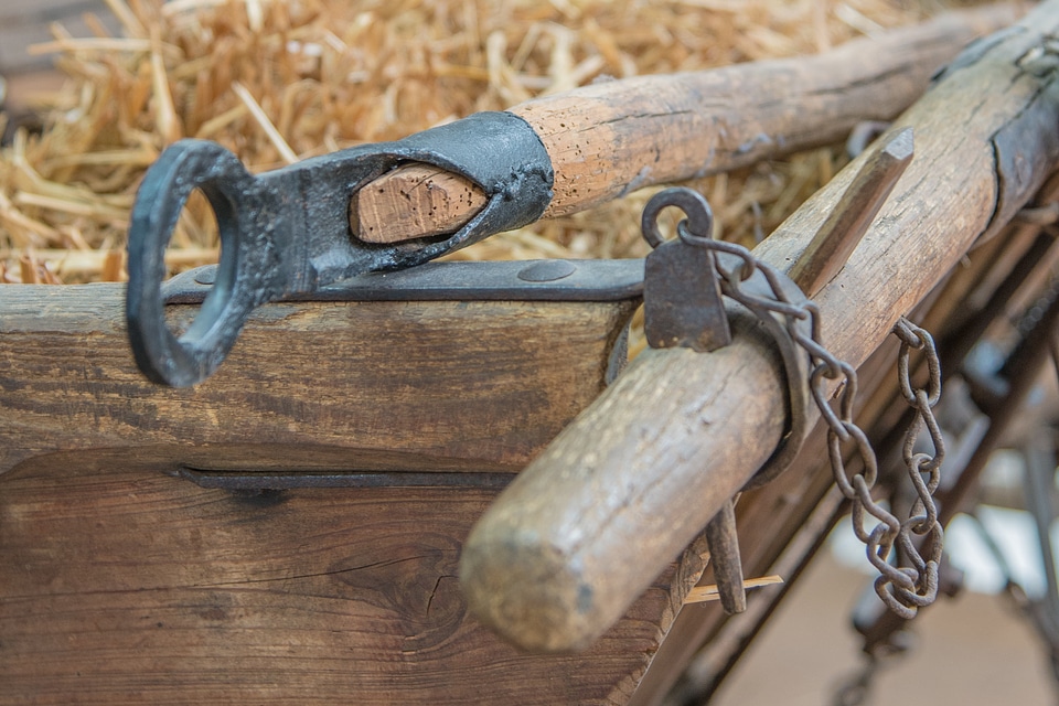 Agriculture faceplate rusted photo