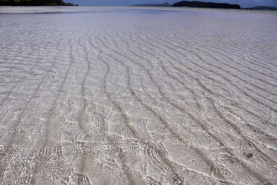 Sand water background