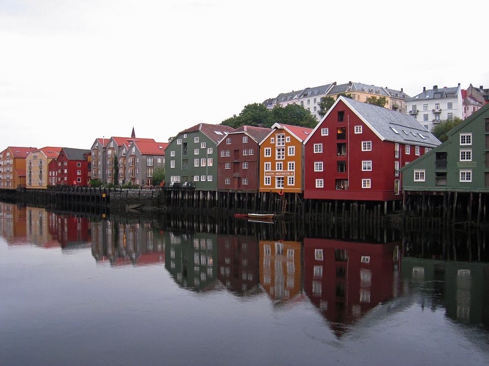 Buildings channel canal