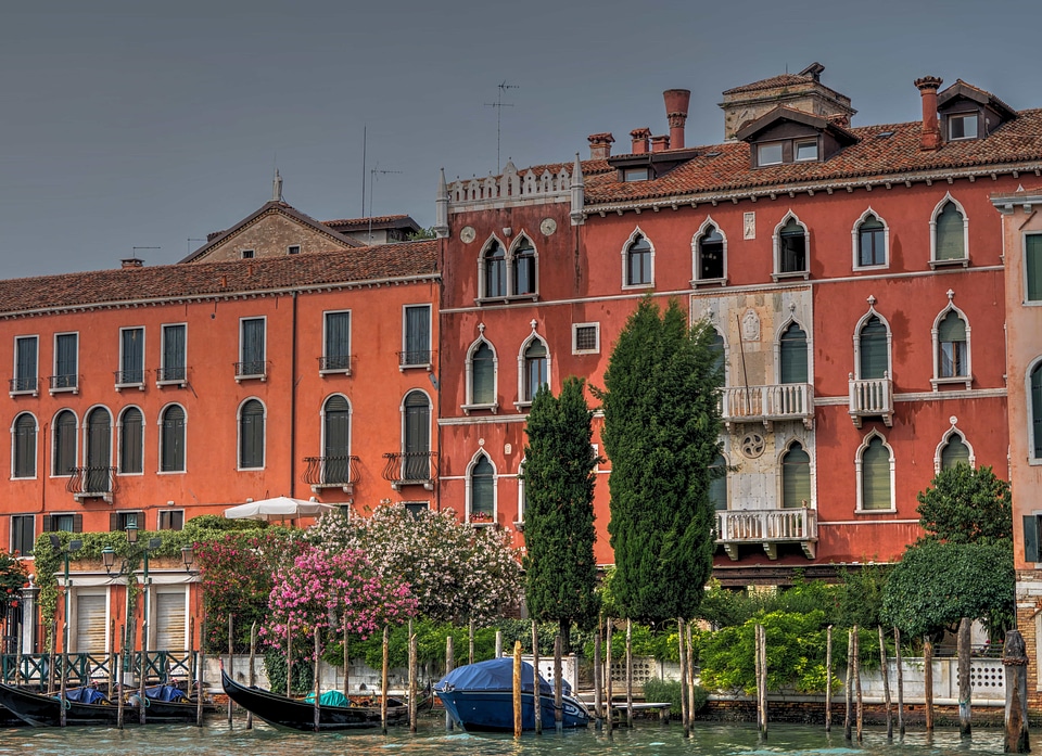 Ancient architecture canal