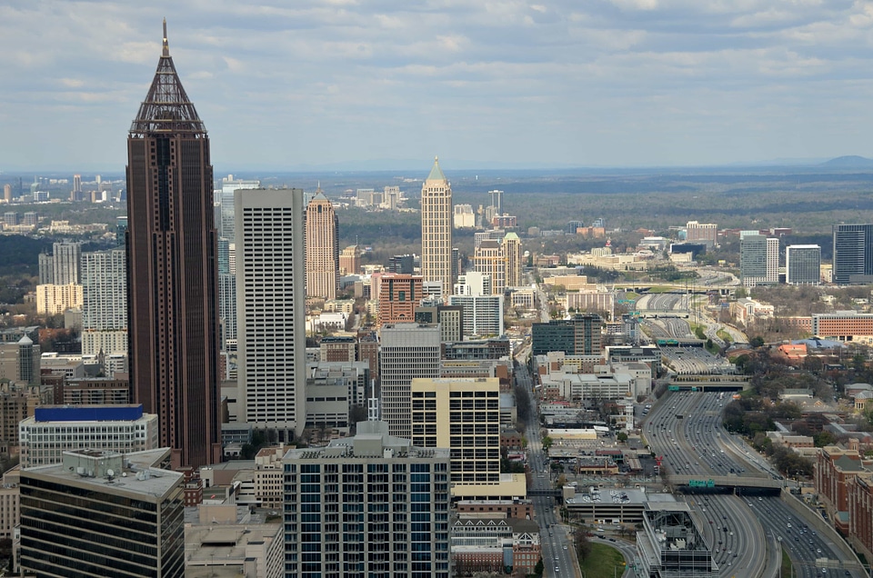 Aerial architectural architectural style photo