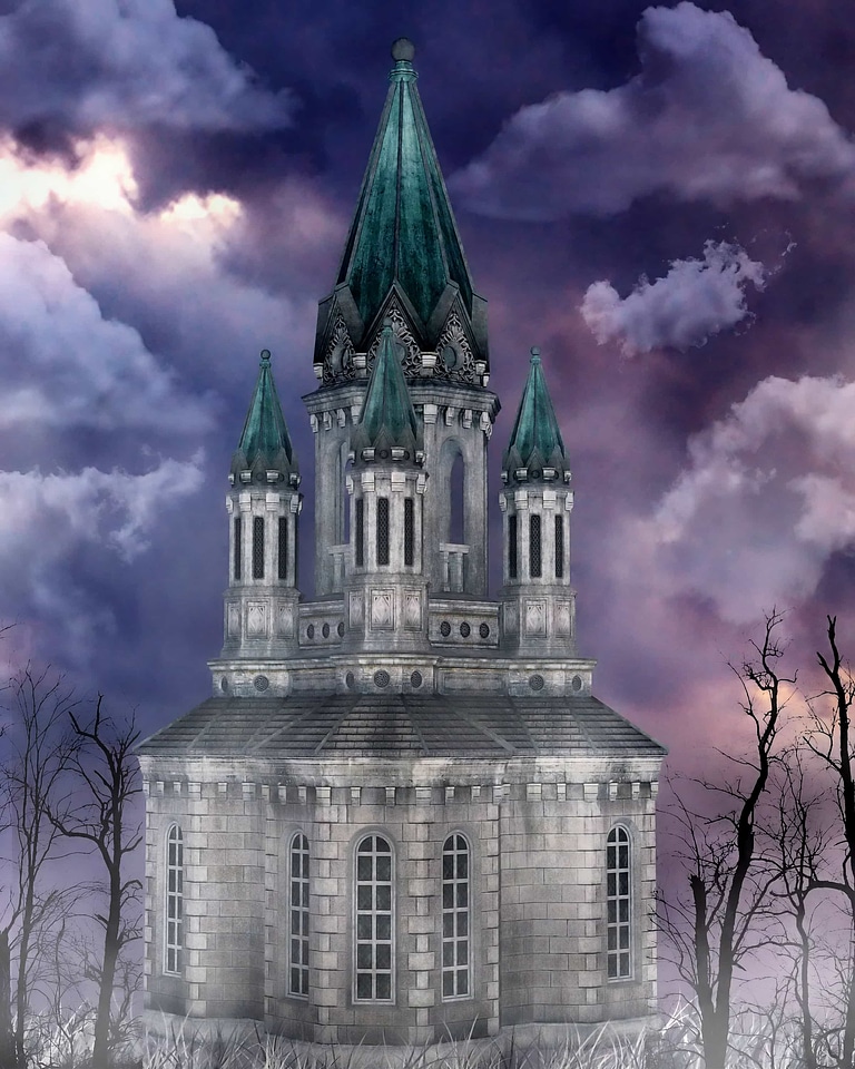 Architecture castle city