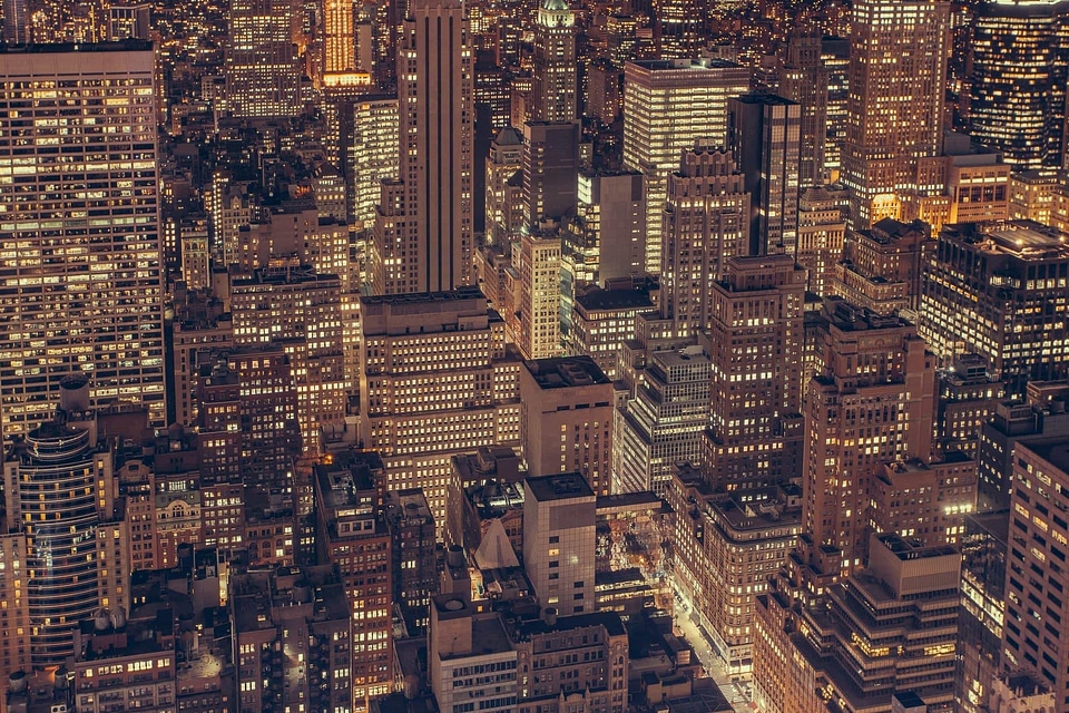 Aerial apartment architectural