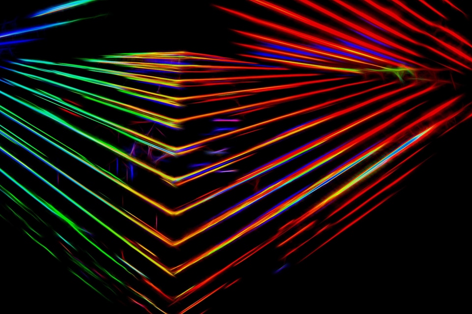Abstract art black