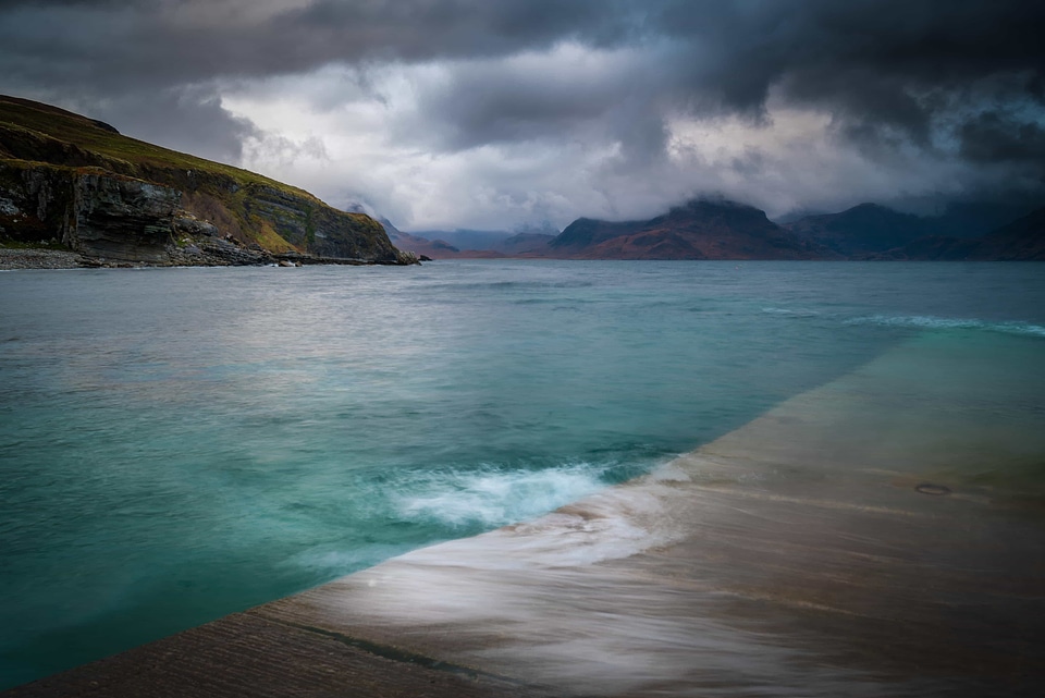 Bay beach coast