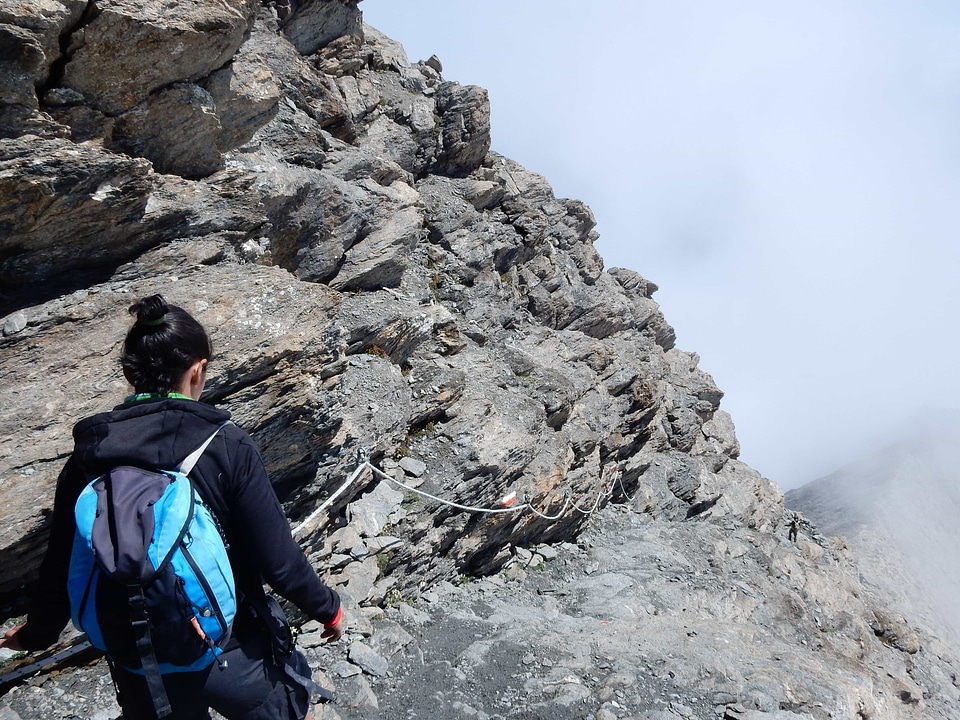 Adventure ascent backpacker