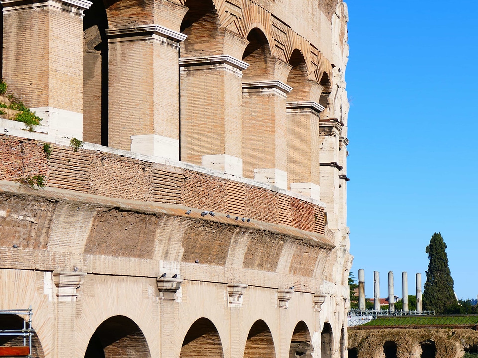 Ancient antique arch