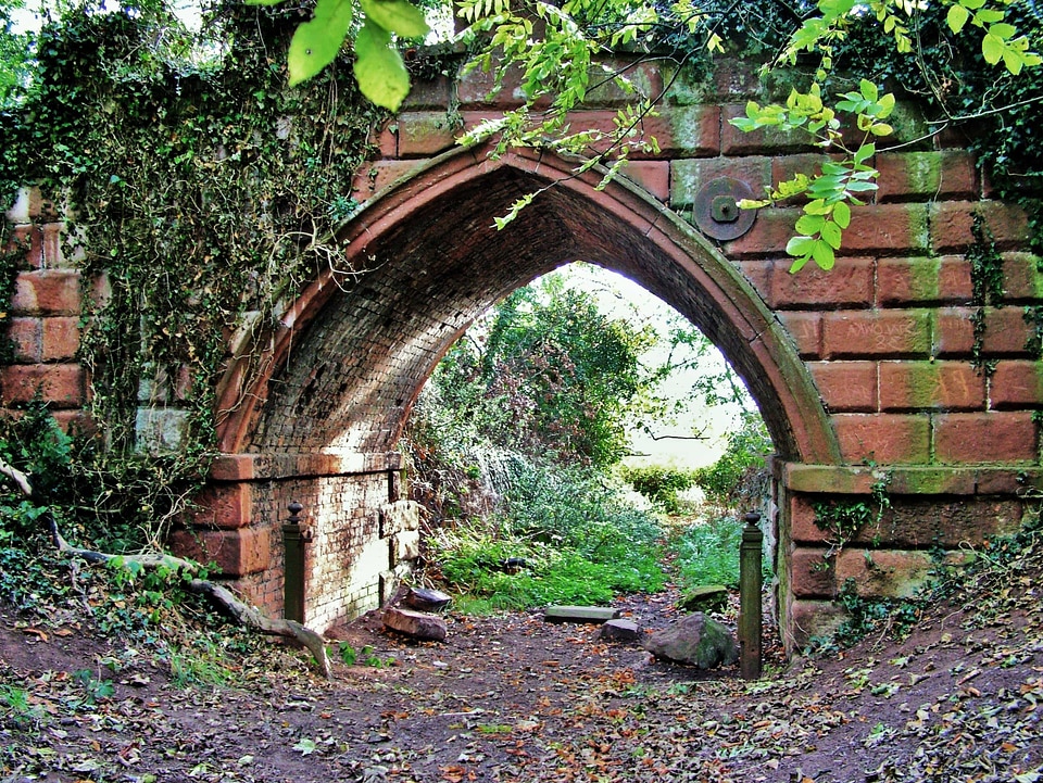 Abandoned ancient antique