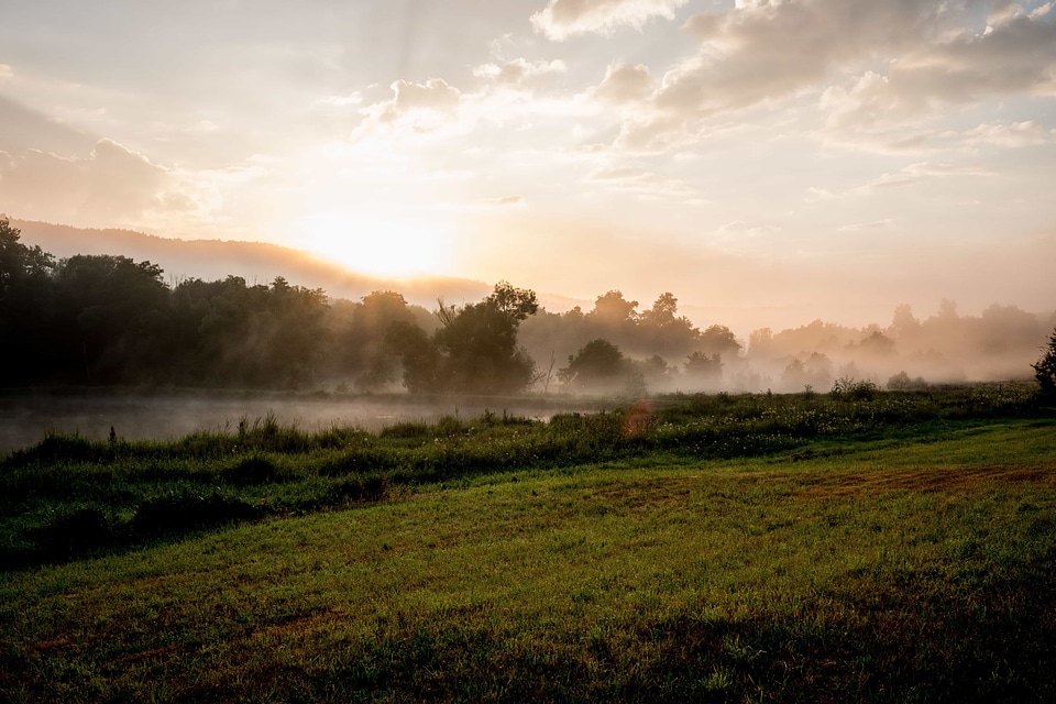 Agriculture atmosphere backlight